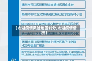 【太湖疫情风险地区划分,太湖疫情情况】