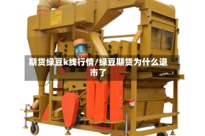期货绿豆k线行情/绿豆期货为什么退市了