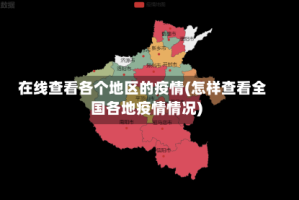 在线查看各个地区的疫情(怎样查看全国各地疫情情况)