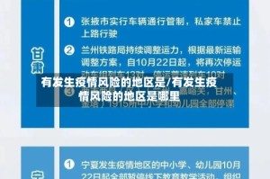 有发生疫情风险的地区是/有发生疫情风险的地区是哪里