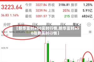 【新华富时a50实时行情,新华富时a50指数实时行情】