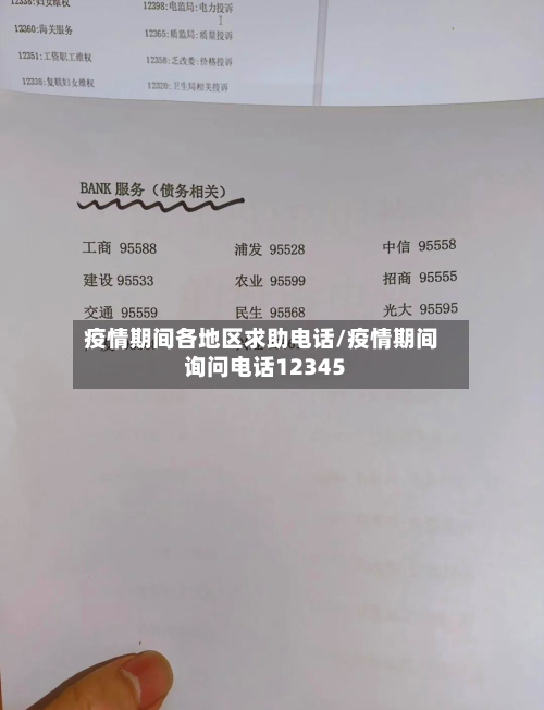 疫情期间各地区求助电话/疫情期间询问电话12345-第1张图片