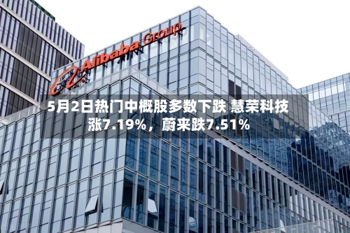 5月2日热门中概股多数下跌 慧荣科技涨7.19%，蔚来跌7.51%-第2张图片