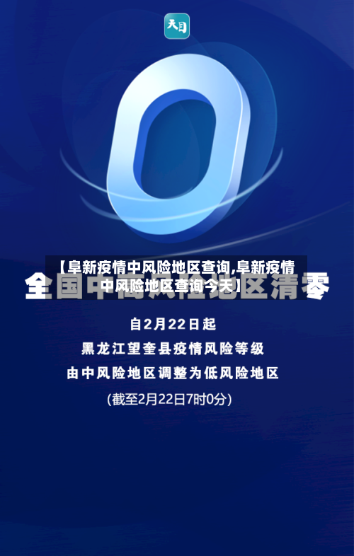 【阜新疫情中风险地区查询,阜新疫情中风险地区查询今天】-第1张图片