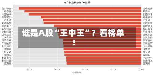 谁是A股“王中王”？看榜单！-第3张图片