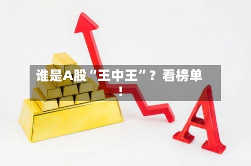谁是A股“王中王	”？看榜单！-第2张图片