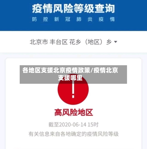各地区支援北京疫情政策/疫情北京支援哪里-第3张图片