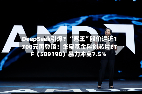 DeepSeek引爆？“寒王”股价逼近1700元再登顶！华宝基金科创芯片ETF（589190）暴力冲高7.5%-第2张图片