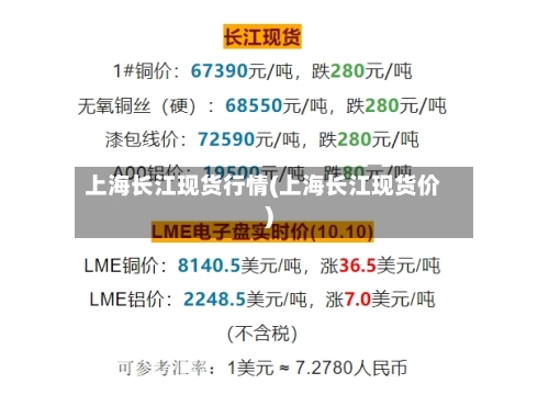 上海长江现货行情(上海长江现货价)-第3张图片