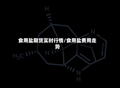 食用盐期货实时行情/食用盐费用走势-第1张图片