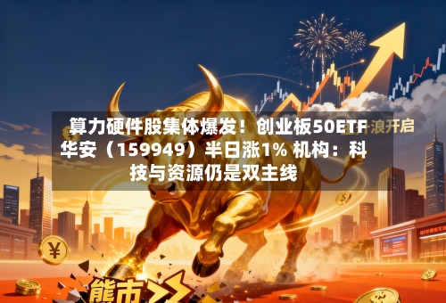 算力硬件股集体爆发！创业板50ETF华安（159949）半日涨1% 机构：科技与资源仍是双主线-第1张图片