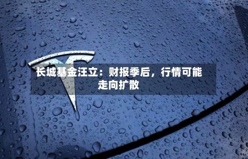 长城基金汪立：财报季后，行情可能走向扩散-第2张图片