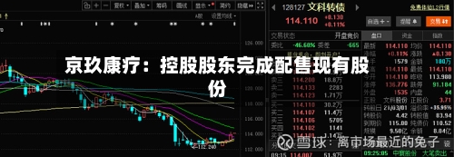京玖康疗：控股股东完成配售现有股份-第2张图片