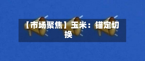 【市场聚焦】玉米：锚定切换-第2张图片
