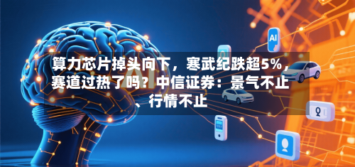 算力芯片掉头向下，寒武纪跌超5%	，赛道过热了吗？中信证券：景气不止、行情不止-第1张图片