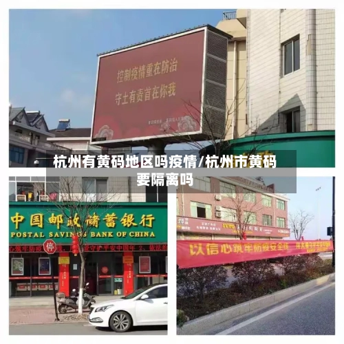 杭州有黄码地区吗疫情/杭州市黄码要隔离吗-第1张图片