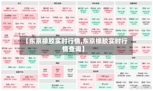 【东京橡胶实时行情,东京橡胶实时行情查询】-第1张图片